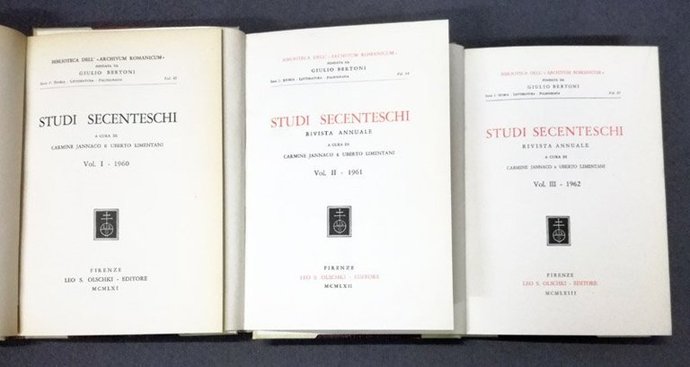 Studi secenteschi