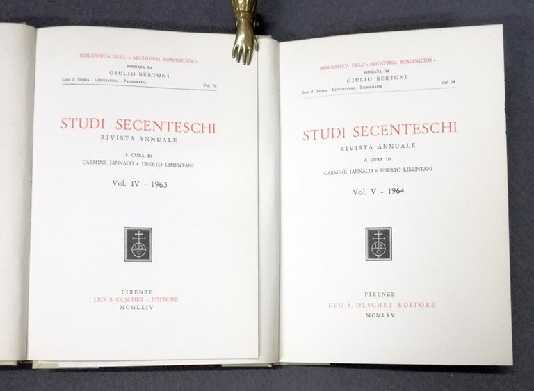 Studi secenteschi