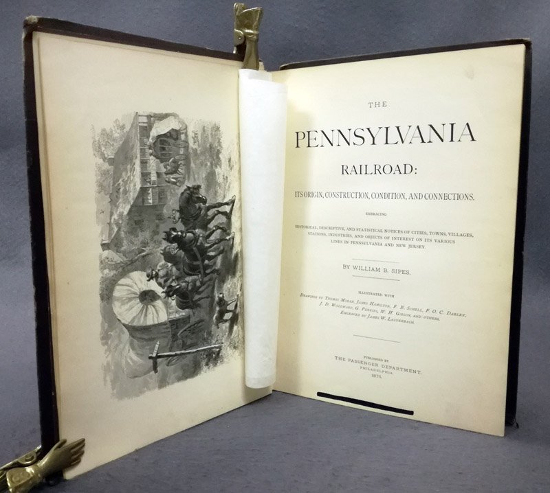 The Pennsylvania railroad: its origin, construction, condition, and connections […]