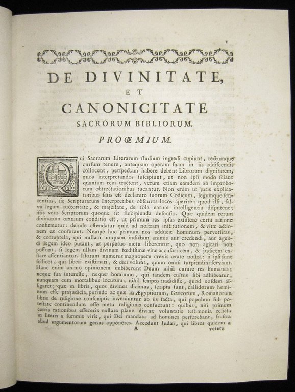 Tractatus de divinitate et canonicitate sacrorum bibliorum cum generatim, tum …