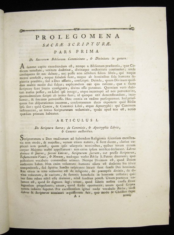 Tractatus de divinitate et canonicitate sacrorum bibliorum cum generatim, tum …