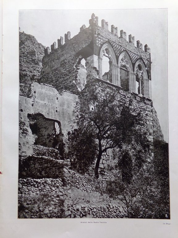 Articolo del 1925 Sicilia Taormina Giardini Etna Teatro Antico Greco …