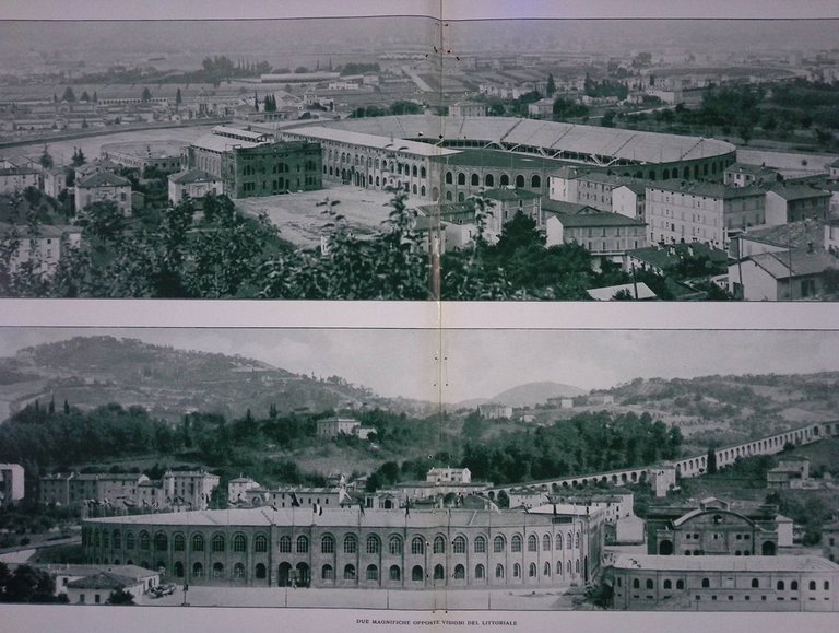 Articolo del 1927 Littoriale Inaugurazione Stadio Esposizioni Arpinati Bologna