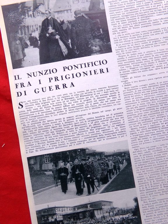 Articolo del 1939 Eugenio Pacelli Pio XII Oratore e Scrittore …