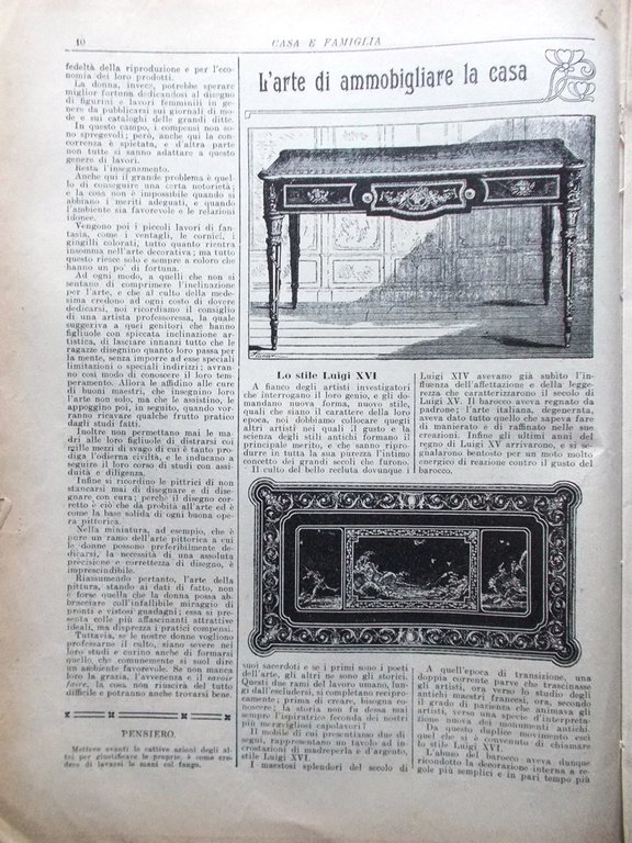 Casa e Famiglia del 16 Maggio 1909 Madonna Montalto Donna …