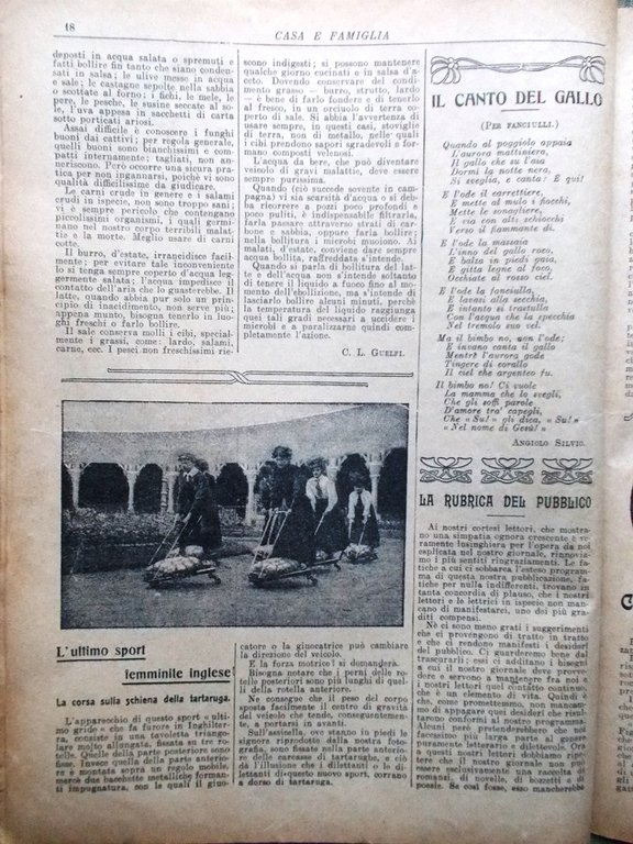 Casa e Famiglia del 21 Marzo 1909 Cascate Niagara Girardi …