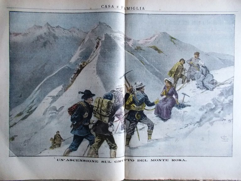 Casa e Famiglia del 29 Agosto 1909 Gruppo Monte Rosa …