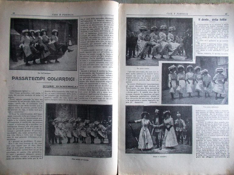 Casa e Famiglia del 4 Luglio 1909 Incendio di Lotz …