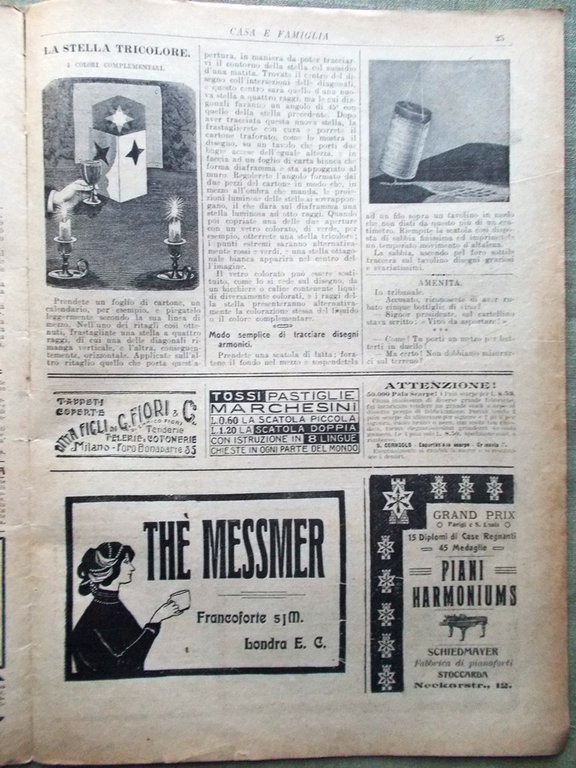 Casa e Famiglia del 7 Marzo 1909 Amuleti Ghiaccio Gatti …