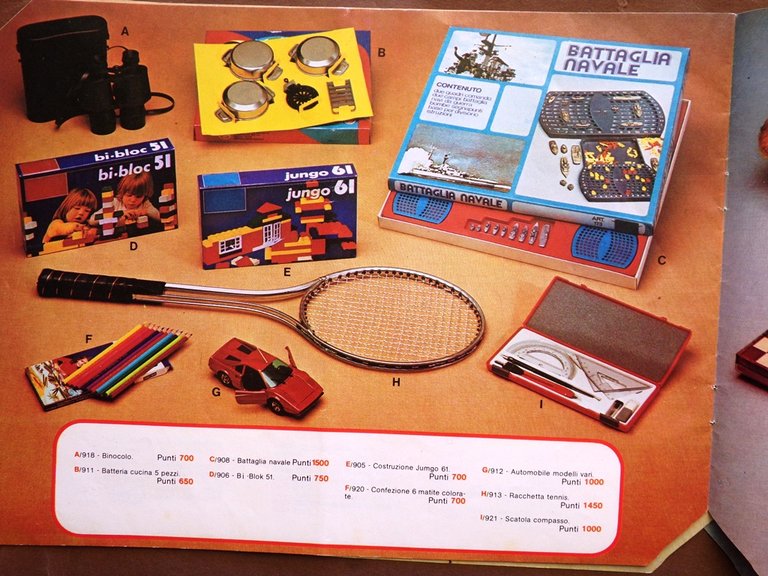 Catalogo Regali Star del 1981 Raccolta Punti