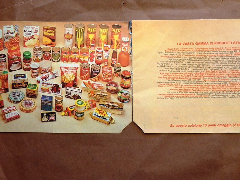 Catalogo Regali Star del 1981 Raccolta Punti