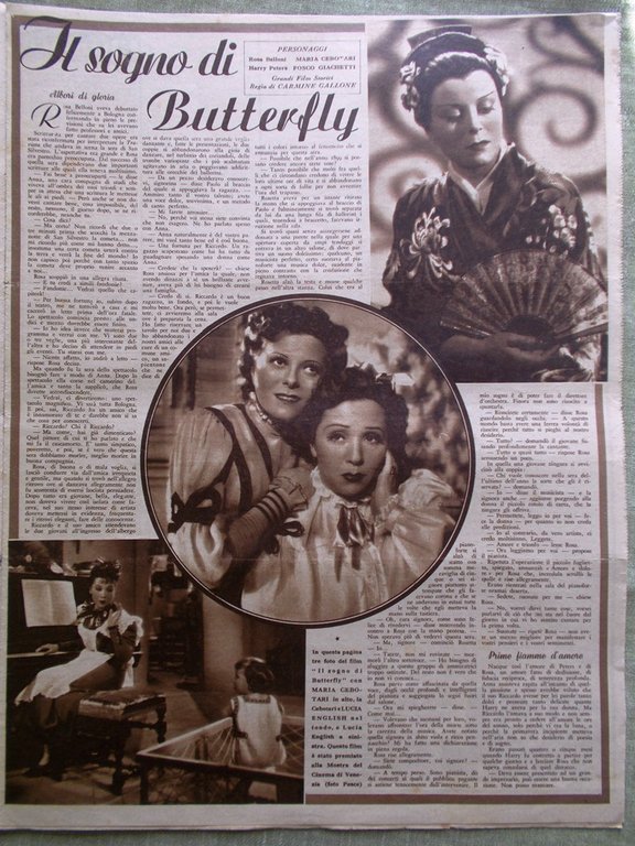 Cine Illustrato 1 Novembre 1939 Ann Sheridan Manto Assia De …