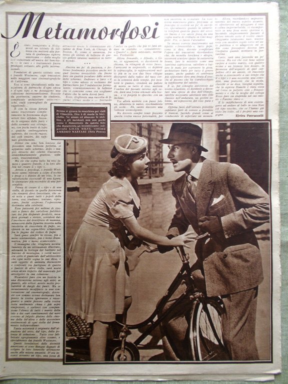 Cine Illustrato 11 Ottobre 1939 Jachino Lawrence Silvi Nazzari Noris …