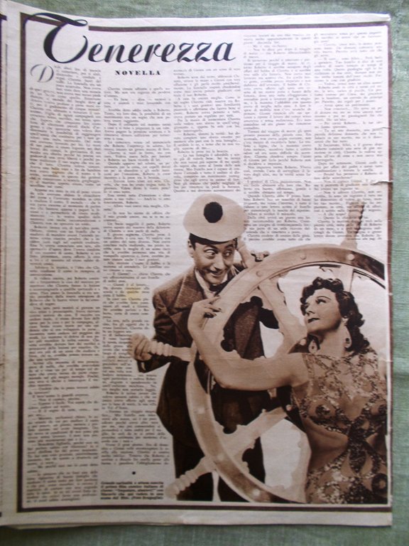 Cine Illustrato 16 Agosto 1939 Duranti Nazzari Macario Gigli Vivi …