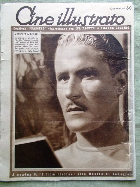 Cine Illustrato 16 Agosto 1939 Duranti Nazzari Macario Gigli Vivi …