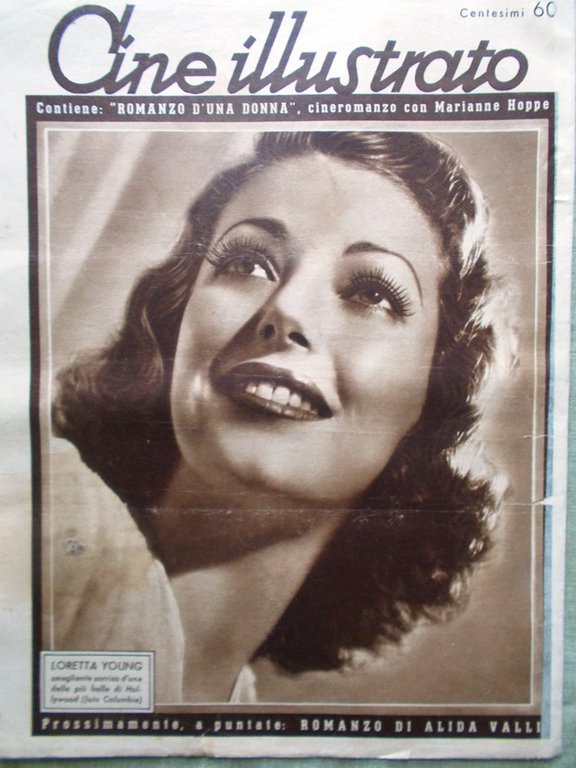 Cine Illustrato 29 Novembre 1939 Zareschi Loretta Young Gabin Valli …