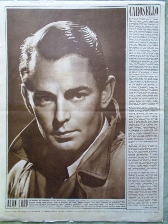 Cine Illustrato 30 Novembre 1947 Ginger Rogers Cornel Wilde Christian …