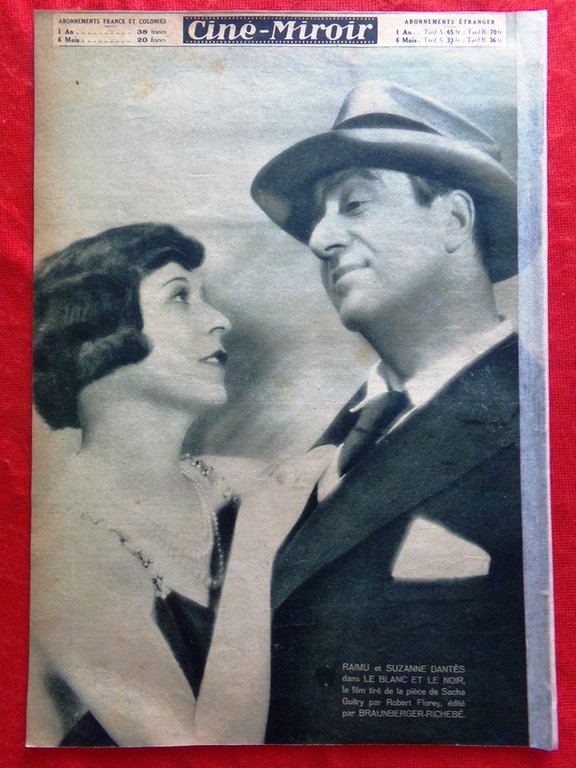 Cine-Miroid du 8 Mai 1931 Grock Greta Garbo André Berley …