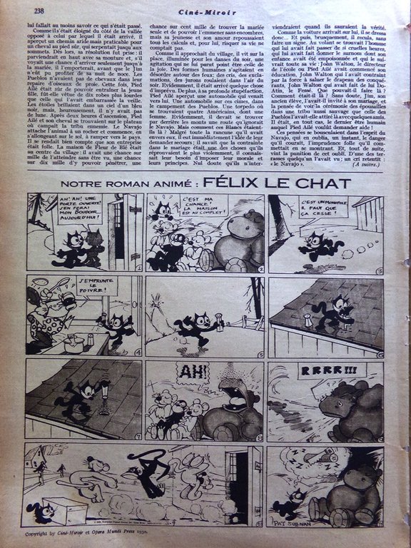 Cine-Miroir du 11 Avrile 1930 Clive Brook Evelyn Brent Felix …