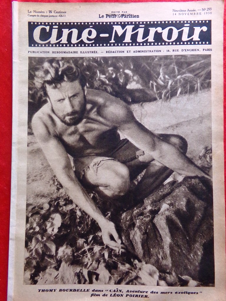 Cine-Miroir du 14 Novembre 1930 Bancroft Montel Sang-Froid Huguette Rosay …