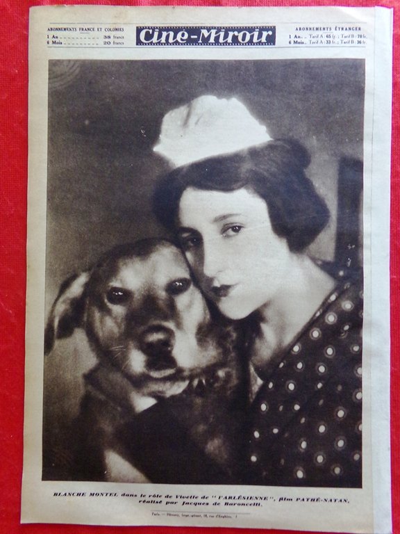 Cine-Miroir du 14 Novembre 1930 Bancroft Montel Sang-Froid Huguette Rosay …
