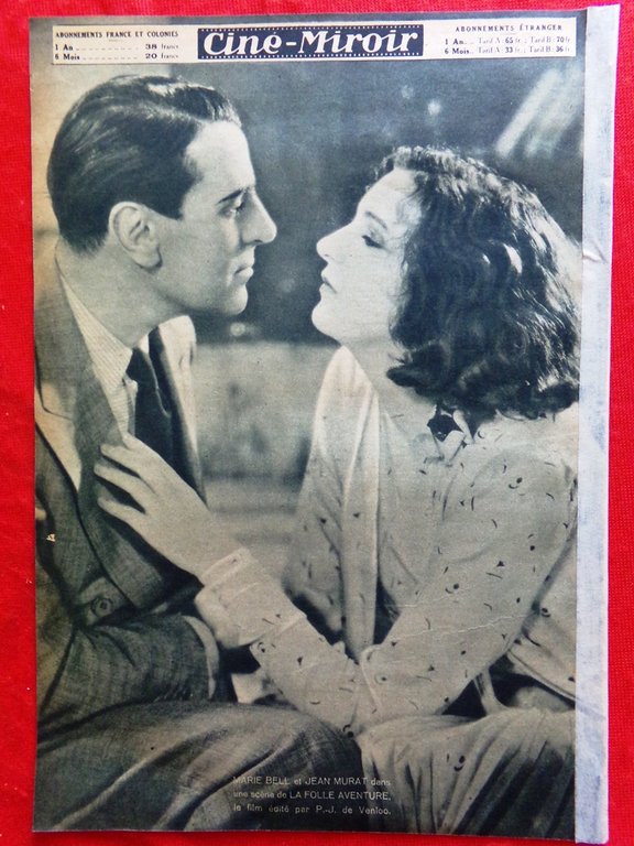 Cine-Miroir du 3 Avril 1931 Charlie Chaplin Dietrich Baur Barrymore …