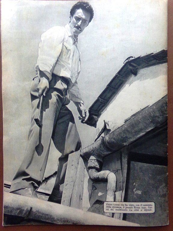 Cinema del 15 Luglio 1951 Charlot Potemkin Eisenstein Stekly Germi …