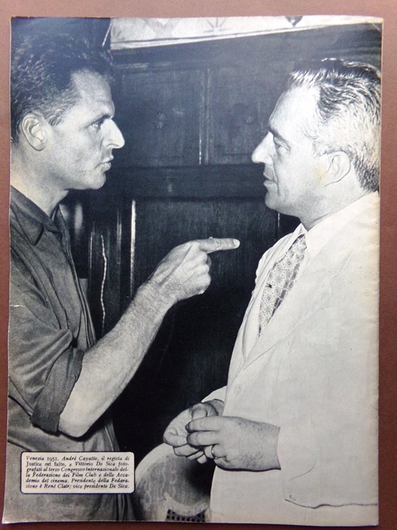 Cinema del 15 Settembre 1951 Cinema Messicano Laydu Blasetti Duvivier …