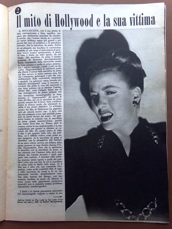 Cinema del 15 Settembre 1951 Cinema Messicano Laydu Blasetti Duvivier …