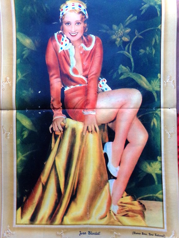 Cinema Illustrazione 13 Settembre 1933 Gaynor Farrell Canzone del Sole …