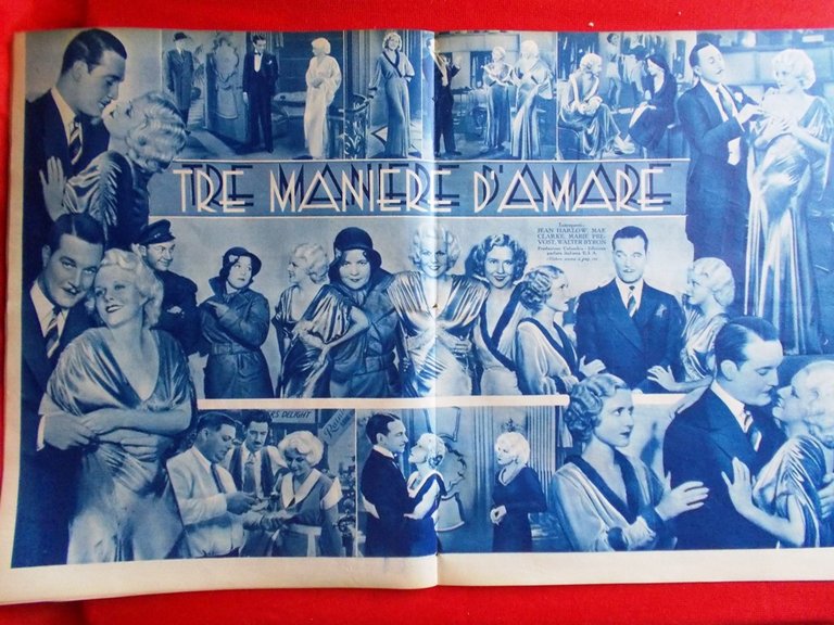 Cinema Illustrazione 15 Marzo 1933 Jean Parker Barrymore Grand Hotel …