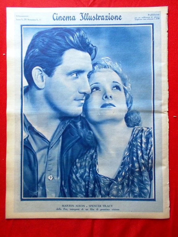 Cinema Illustrazione 15 Marzo 1933 Jean Parker Barrymore Grand Hotel …