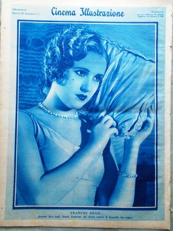 Cinema Illustrazione 16 Dicembre 1931 Douglas Fairbanks Garbo Landi Montenegro