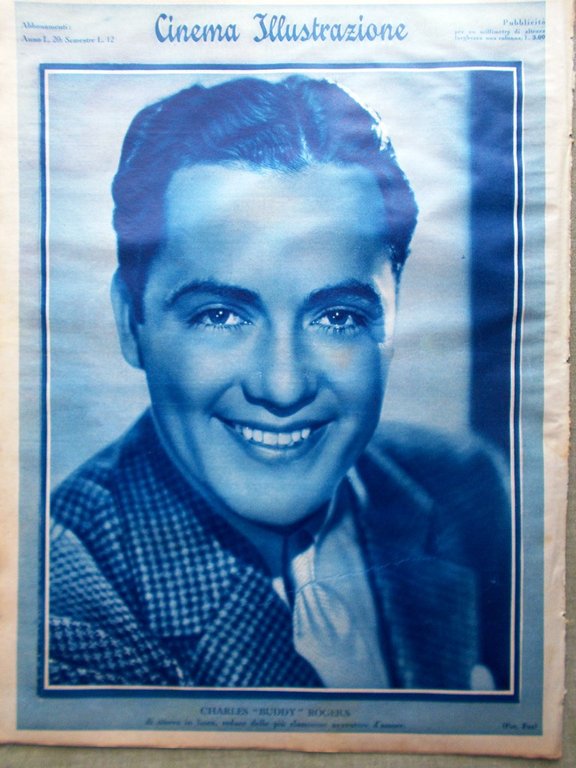 Cinema Illustrazione 17 Maggio 1933 Baxter Jordan John Gilbert Leda …