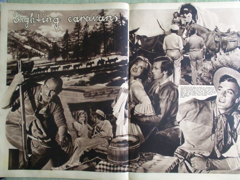 Cinema Illustrazione 20 Maggio 1931 Landi Dossena Fighting Caravans Bebe …