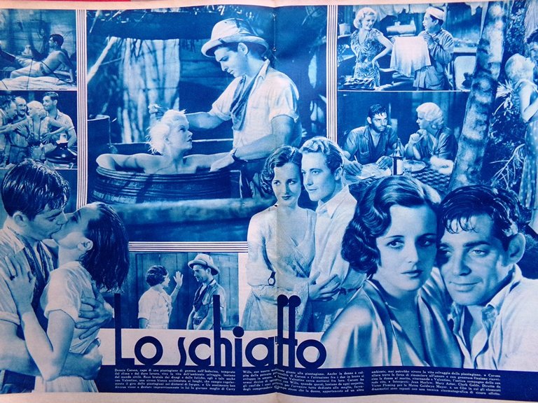 Cinema Illustrazione 20 Settembre 1933 Greta Garbo Gilbert Chaplin Lo …