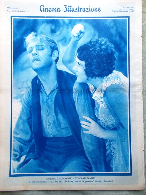 Cinema Illustrazione 23 Settembre 1931 O'Brien Lessing Taylor Colman Hollywood