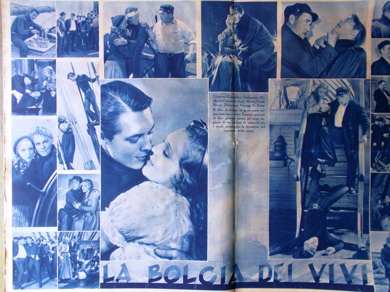 Cinema Illustrazione 25 Gennaio 1933 Bolgia dei Vivi Sari Maritza …