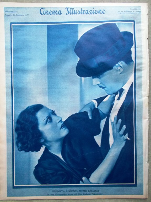 Cinema Illustrazione 27 Settembre 1933 Loretta Young Rissone Benassi Chatterton