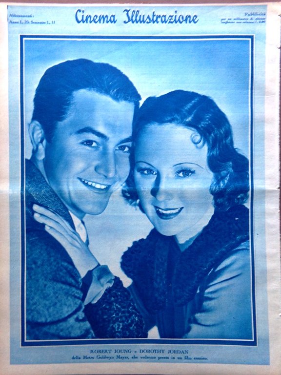 Cinema Illustrazione 30 Agosto 1933 Wynne Gibson Grant Tentazioni Young …