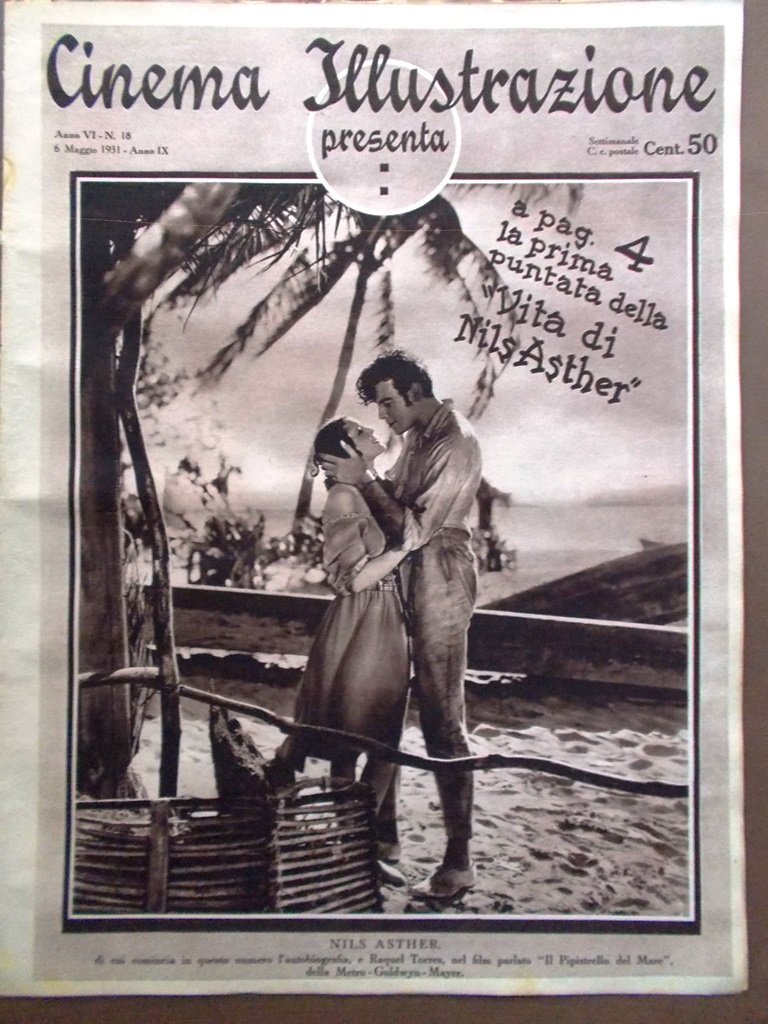 Cinema Illustrazione 6 Maggio 1931 Nils Asther Tom Sawyer La …