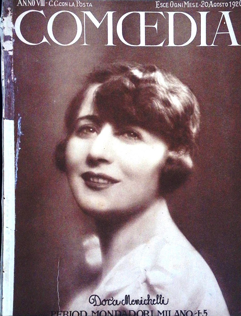 Comoedia di Agosto 1926 Ruggeri Dregely Sacharov Impekoven Bernard Levi …