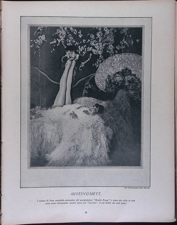 Comoedia di Febbraio 1927 Eleonora Duse Mistinguett Trilussa Guasta Verga …