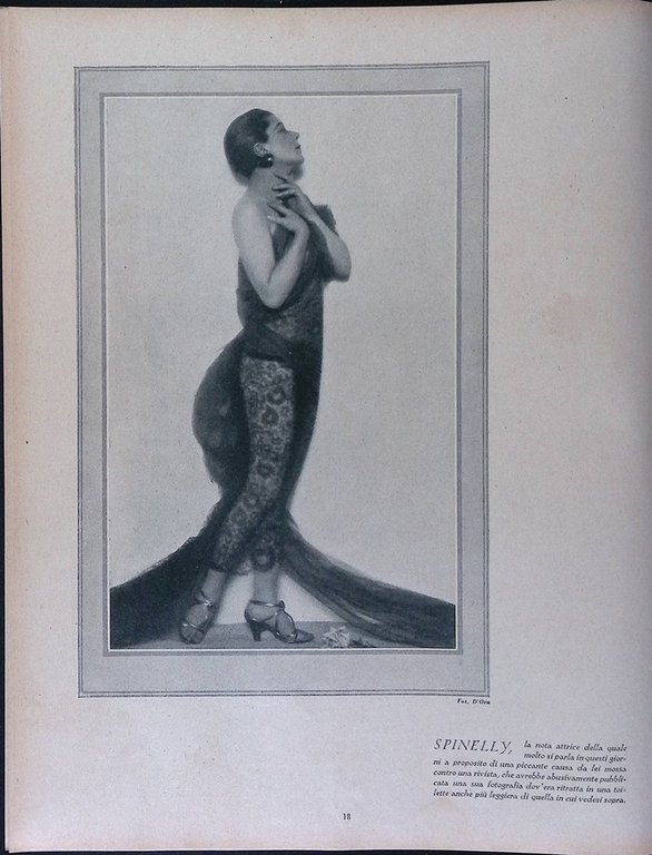 Comoedia di Maggio 1927 Goldoni Spinelly Pekar Erdos Schnitzler Pirandello …