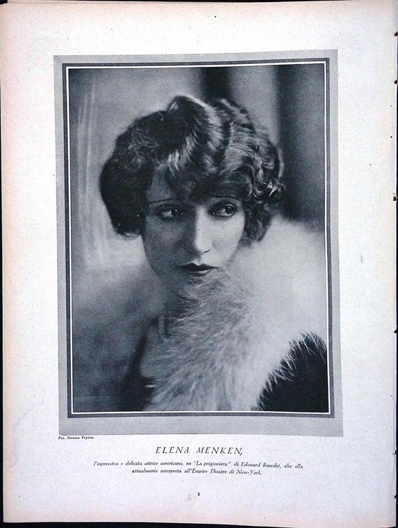 Comoedia di Novembre 1926 Cechov Varaldo Ruzzante Fairbanks Music Halls …