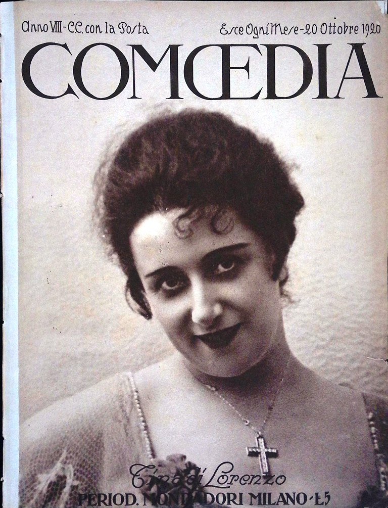 Comoedia di Ottobre 1926 Di Lorenzo Galli Pavlova Metropolitan Opera …