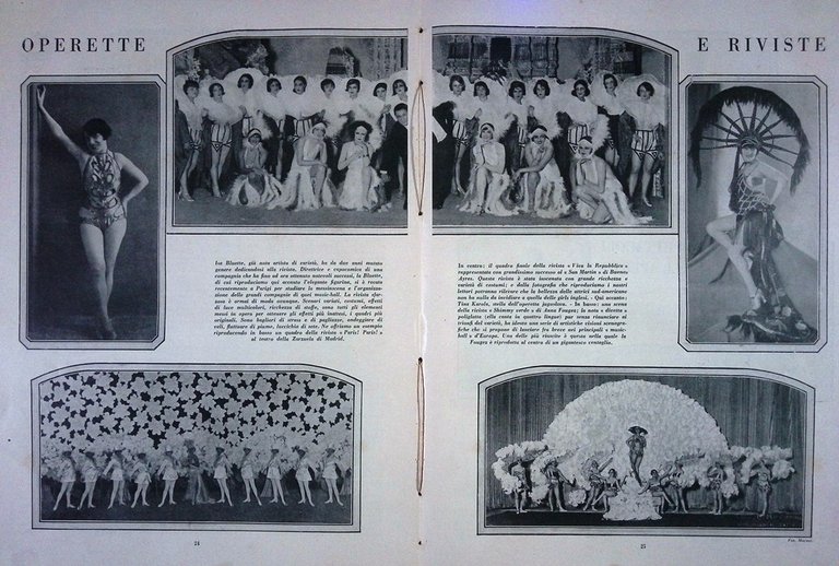 Comoedia di Ottobre 1926 Di Lorenzo Galli Pavlova Metropolitan Opera …