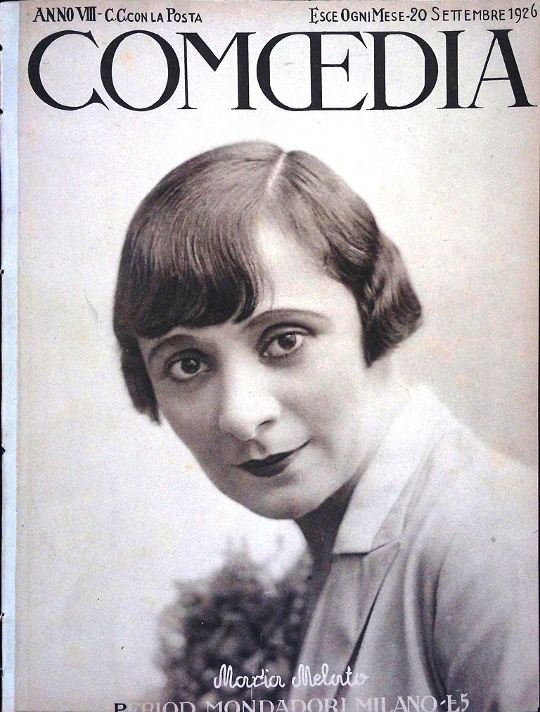 Comoedia di Settembre 1926 Gramatica Fedak Teatri di Varsavia Aguglia …