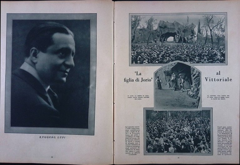 Comoedia di Settembre 1927 Zilahy Lupi Kronbauerova Duse Jorio Vittoriale … | Immagine Gallery 5