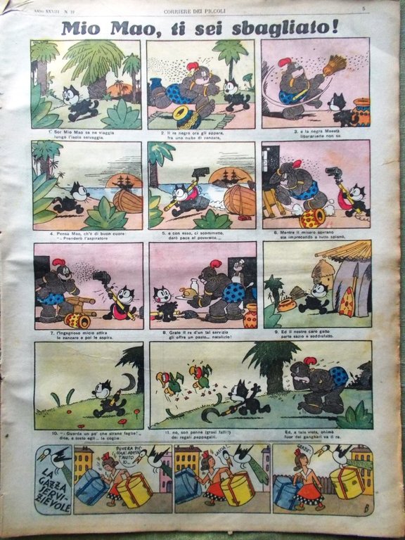Corriere dei Piccoli 11 Maggio 1941 Masetti Lira Fata Morgana …